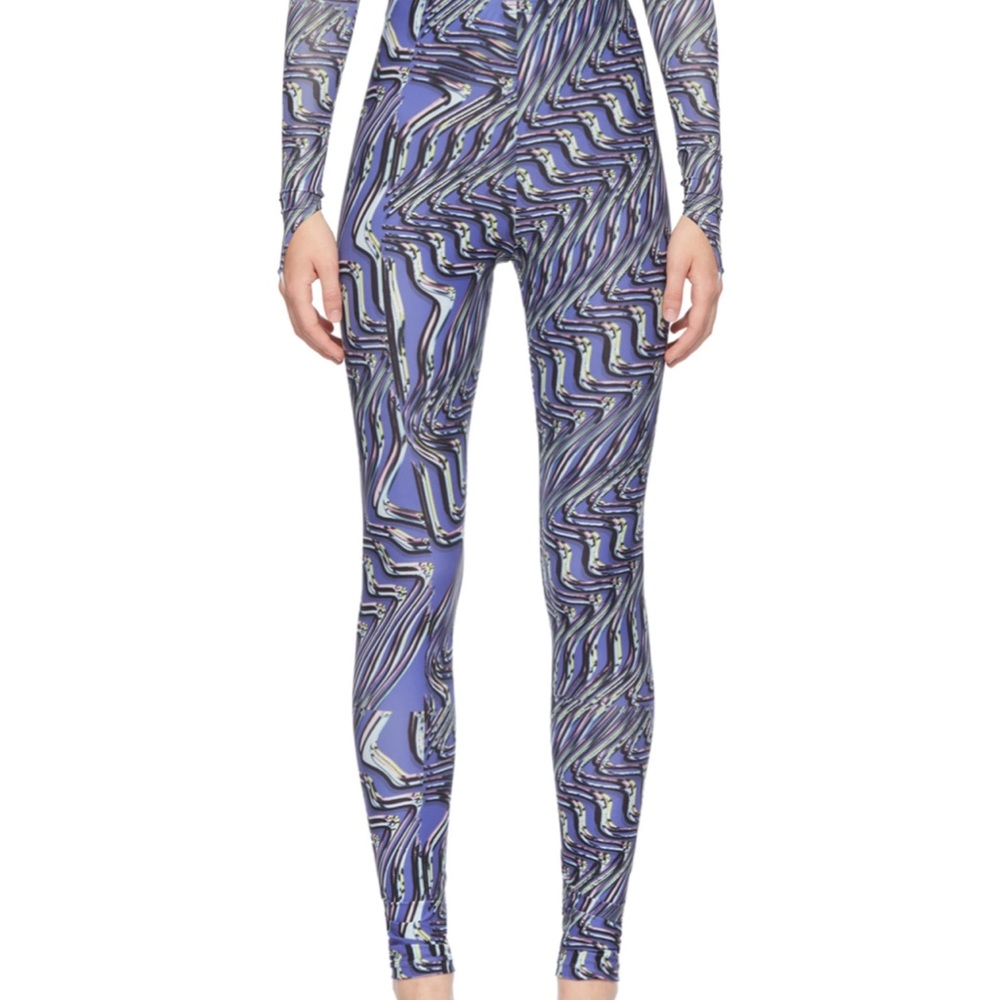 NEW • MAISIE WILEN Body Shop Legging in Chromatic Purple - Picture 2 of 7
